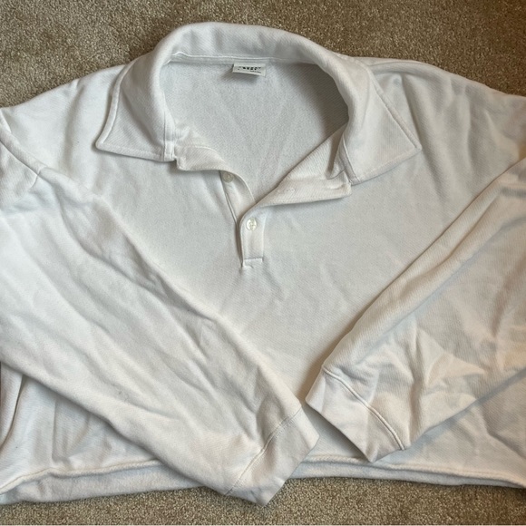 Sunday Best Oversized Fleece Polo - Picture 2 of 3